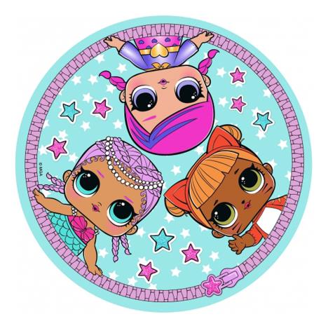 LOL Surprise Theatre Club Reversible Plush Round Cushion £9.99